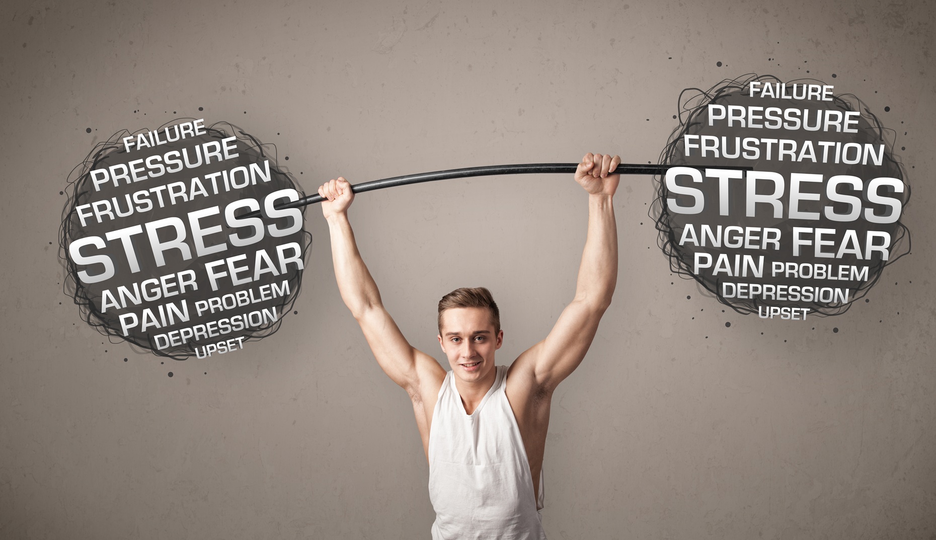muscular man lifting stressful weight overhead ind 2026