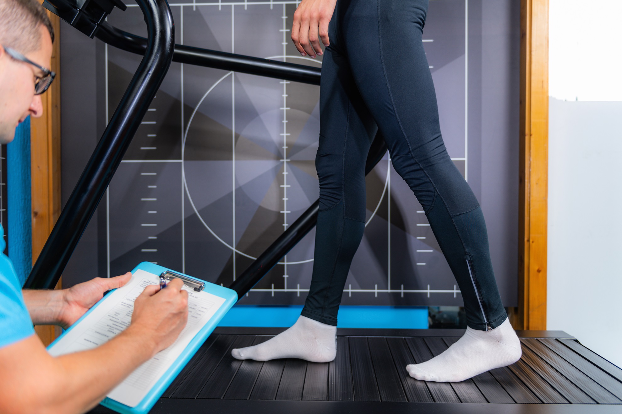 walking gait analysis on treadmill 