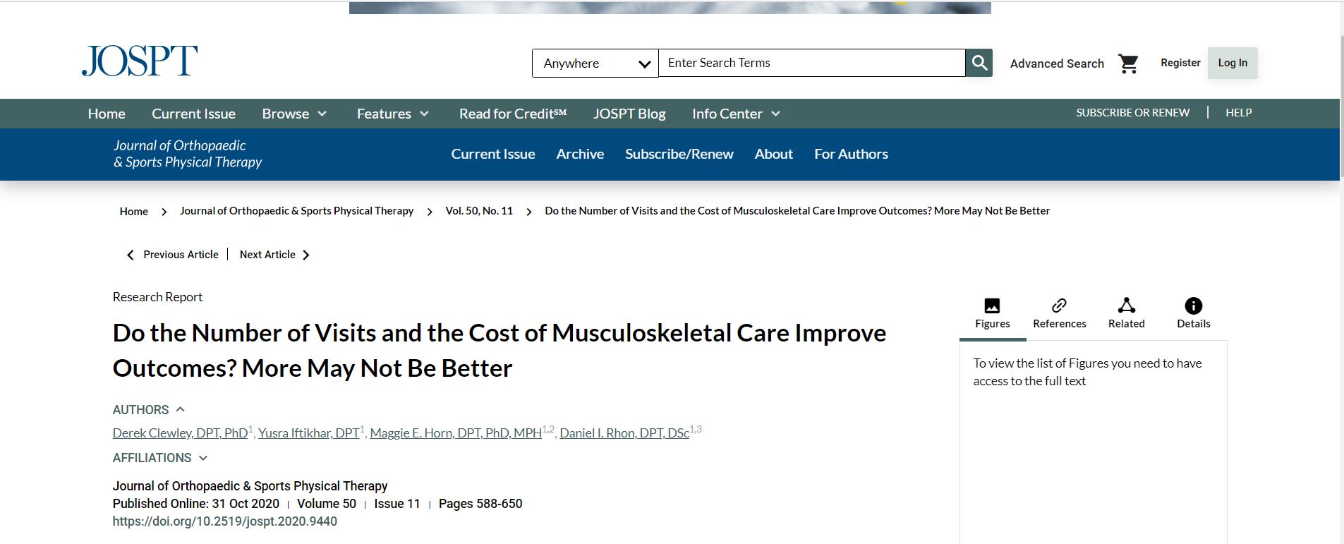 musculoskeletal