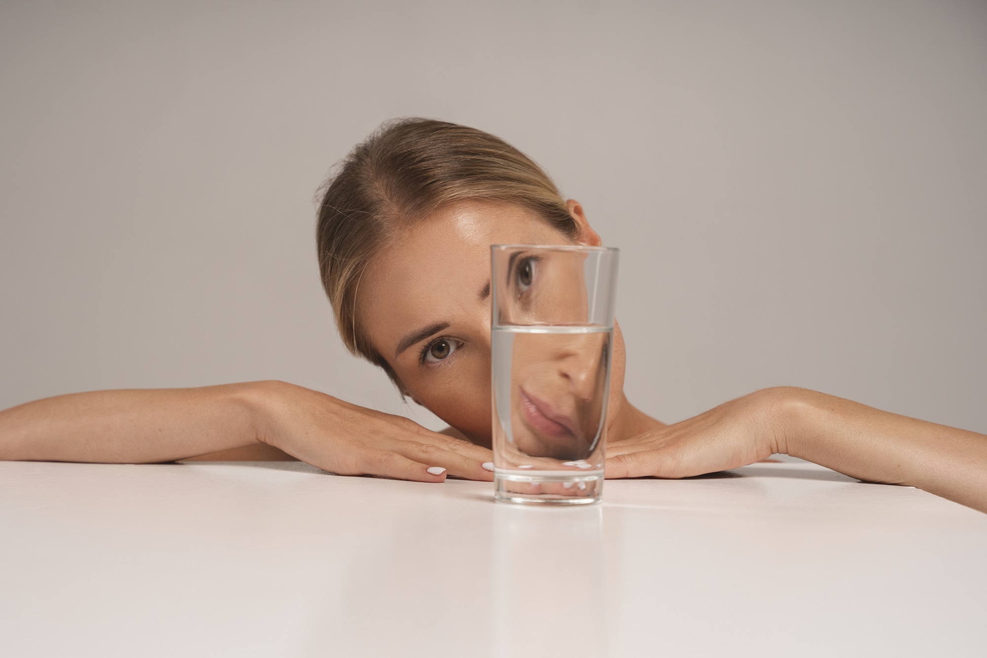 woman suffering from body