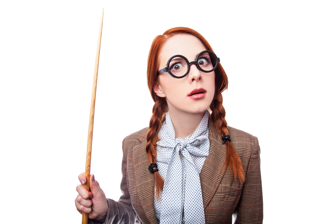 redhead teacher