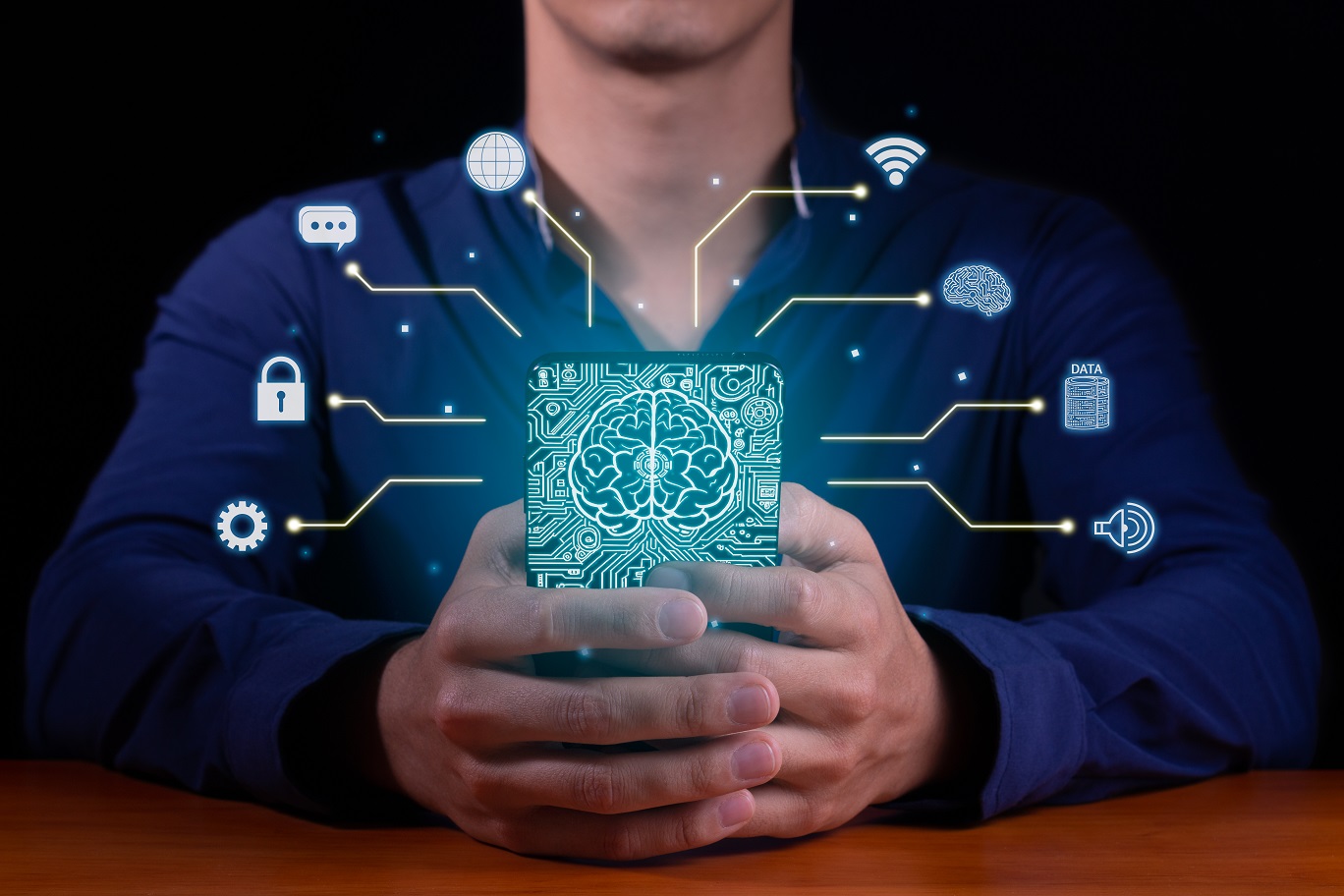 a man who uses artificial intelligence